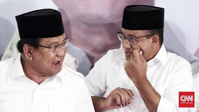 Prabowo: Mas Ganjar dan Mas Anies Sama-sama Putra Terbaik Bangsa