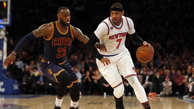 Bagi Carmelo Anthony, ini adalah kali kesepuluh dan kedelapan secara beruntun dia terpilih untuk bermain dalam NBA All Star bersama tim Wilayah Timur.