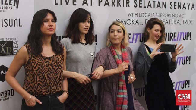 Kuartet indie rock asal AS itu dalam rangkaian tur konser dunia, dan Jakarta menjadi salah satu tempat yang disambangi di Asia, selain Jepang. 