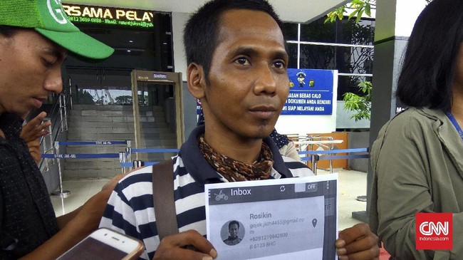 Uang hasil kerja yang tidak bisa ditarik itu merupakan akun mitra Gojek yang telah di-suspend oleh pihak perusahaan.