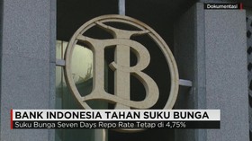 BI Pertahankan Suku Bunga