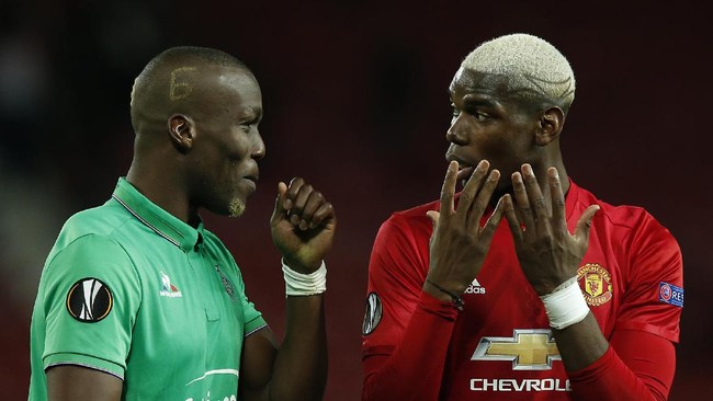 Roy Keane kecewa melihat tingkah Pogba bersaudara, Paul Pogba dan Florentin Pogba di duel Manchester United lawan Saint Etienne.