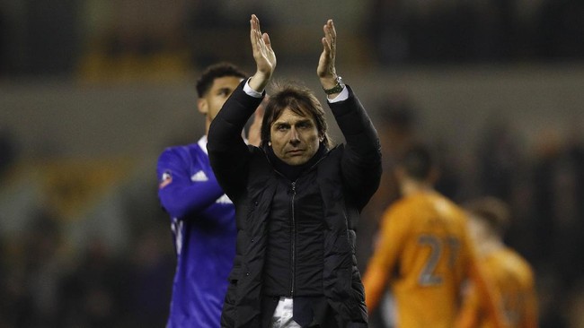 Manajer Chelsea Antonio Conte menyebut tak mudah mengalahkan Wolverhampton dengan skor 2-0 di babak kelima Piala FA.
