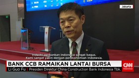 Bank CCB Ramaikan Lantai Bursa