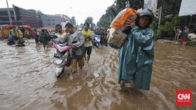Inflasi Februari Kebal dari Bencana Banjir