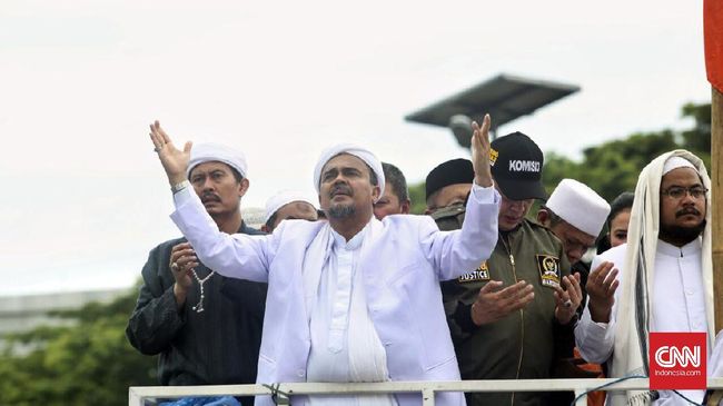 Reuni 212 Kembali Digelar di Monas Senin Besok, Dipimpin Rizieq Shihab