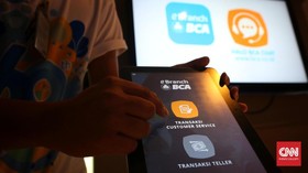 Saham BCA Ditutup Terkoreksi ke Rp30.875