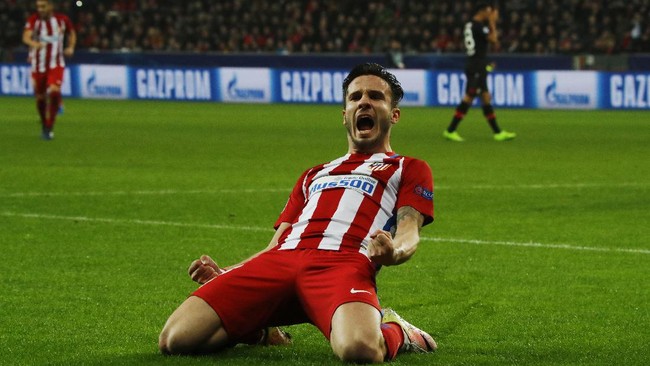 Atletico Madrid sukses mempermalukan tim tuan rumah Bayer Leverkusen di Stadion Bay Arena dengan skor telak 4-2. Gol pembuka dicetak oleh Saul Niguez.