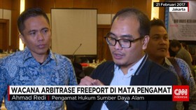 Wacana Arbitrase Freeport di Mata Pengamat