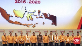 Partai Pendukung AHY Hadiri Pengukuhan Pengurus Hanura
