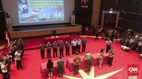 TNI Teken Kontrak Barang dan Jasa Rp7 Triliun