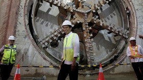Terowongan MRT Tersambung, Namun Baru Bisa Digunakan 2019