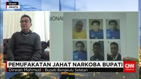 Mantan Bupati Terlibat Kasus Pemufakatan Jahat Narkoba