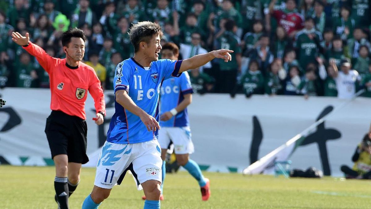 Legenda Jepang 'King Kazu' Cetak Gol Resmi di Usia 59 Tahun