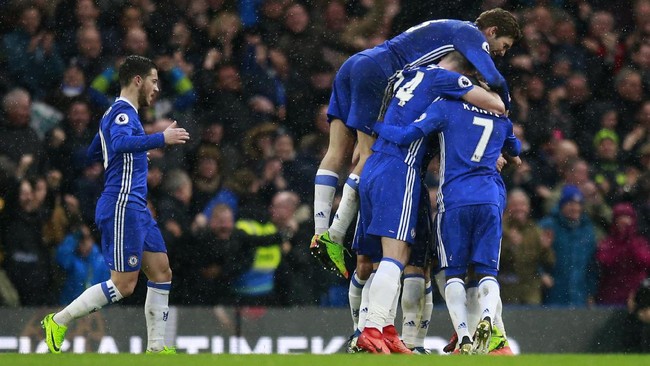 Manajer Chelsea Antonio Conte menegaskan timnya masih butuh 29 poin untuk memastikan titel juara Liga Inggris ada di tangan mereka.