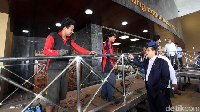 Persiapan DPR menyambut Raja Salman mencapai 90 persen. Fasilitas terbaik disiapkan untuk agar Raja Salman dan rombongan nyaman selama di DPR.