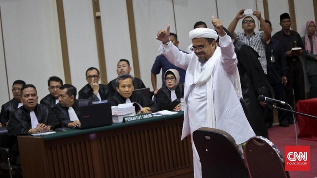 Dalam rekaman yang diterima CNNIndonesia.com, Rizieq mengatakan pertemuan GNPF MUI dengan Jokowi merupakan upaya membangun dialog dengan semua pihak.