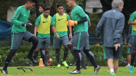 Calon Pemain Timnas U-22 Berlatih Hadapi Tekanan