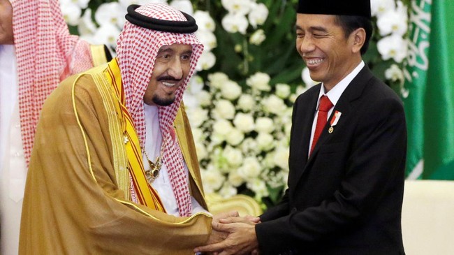 Menteri Luar Negeri Retno Marsudi mengatakan, Jokowi meminta kepada Raja Salman menghilangkan hambatan perdagangan.