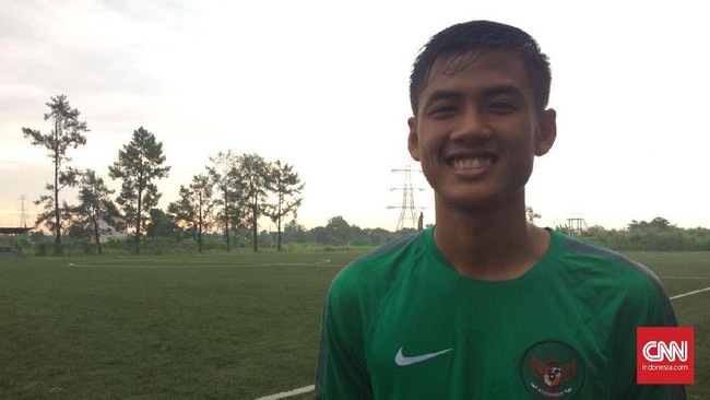 Seleksi Timnas Indonesia U-19 di bawah arahan Indra Sjafri jadi kesempatan yang ketiga kali bagi pemain SSB ASIFA, Ghifari Vaiz Aditya.