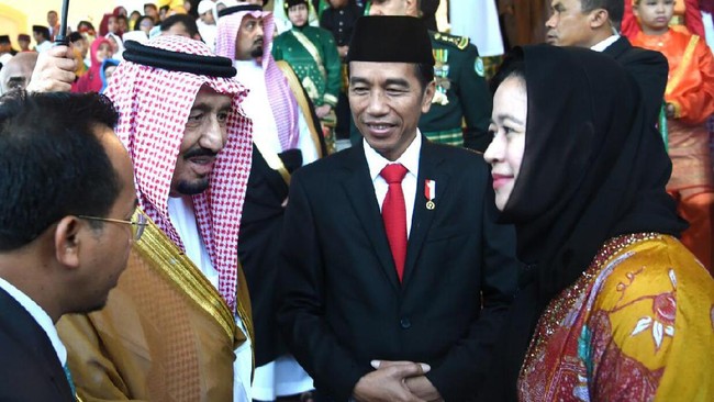Raja Salman teringat ciri khas berbicara Presiden Soekarno sehingga mempertanyakan keberadaan cucu mantan presiden pertama RI tersebut.