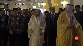 Kunjungan Singkat Raja Salman di Istiqlal