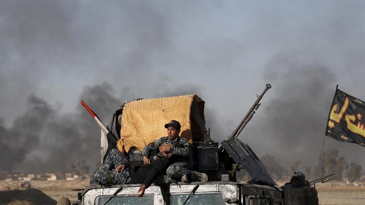 Pertempuran Melawan ISIS di Permukiman Mosul