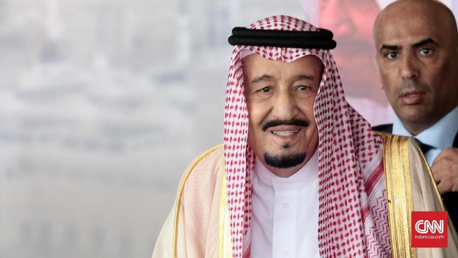 Dewan Perwakilan Rakyat (DPR) hari ini kedatangan tamu spesial dari Arab Saudi, yakni Raja Arab Saudi Salman bin Abdulaziz Al Saud. Jakarta, 2 Maret 2017. CNN Indonesia/Andry Novelino