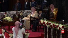 Kunjungi DPR, Raja Salman Berpesan soal Tangkal Terorisme