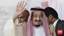 Raja Salman Tinggalkan RS Usai Jalani Pemeriksaan Kolonoskopi