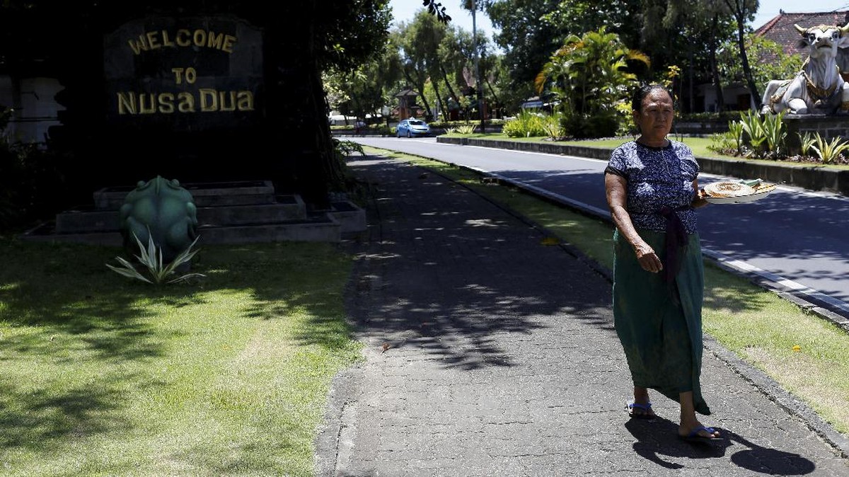 Bali Bersolek Jelang Kedatangan Raja Salman