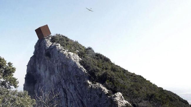 Di puncak Gunung Pic Saint-Loup akan dibangun ruangan berbentuk kotak miring yang bakal membuat wisatawan merasakan ketegangan saat berdiri di atasnya.