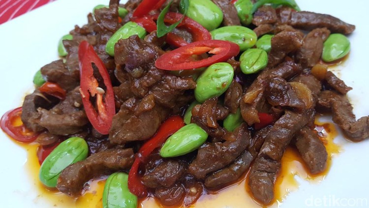 pete oseng daging
