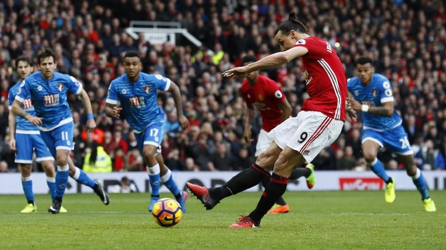 Jose Mourinho mengakui bahwa Manchester United sudah lama tak berlatih penalti karena sudah 4-5 bulan tak mendapat penalti.