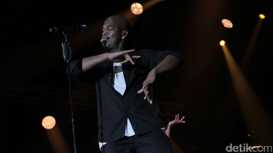 Penampilan Ne-Yo di Java Jazz Festival 2017 di JIExpo Kemayoran.