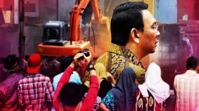 Tiga Bidikan Penggusuran di Akhir Jabatan Ahok