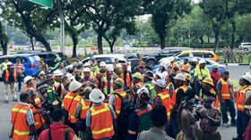 Satroni ESDM, Pekerja Freeport Minta Kejelasan Nasib ke Jonan