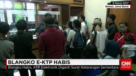 Blangko e-KTP Kosong, Warga Bekasi Dibekali Surat Keterangan