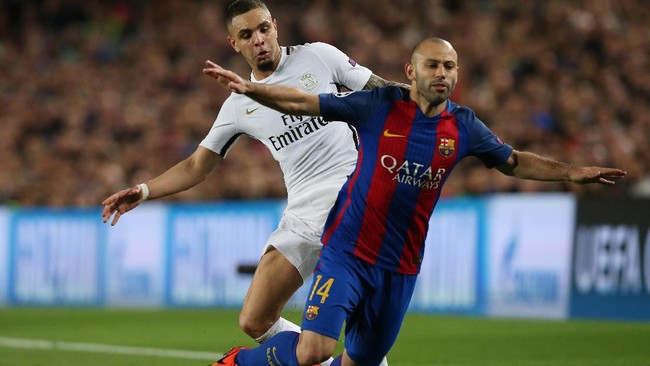 Bek Barcelona Javier Mascherano mengatakan, sukses Barca karena mentalitas para pemain yang tak pernah menyerah meski sempat kalah.
