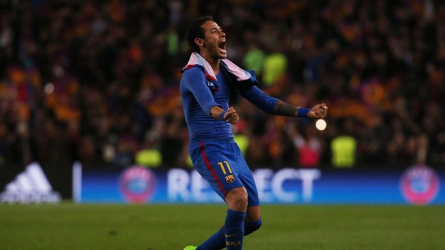 Neymar tampil trengginas mengobrak-abrik lini pertahanan Paris Saint Germain dan juga menciptakan dua gol. Ia pun sukses memenangi taruhan.