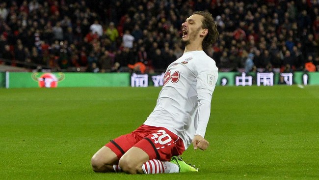 Manolo Gabbiadini bersyukur keluar dari masa kelam bersama Napoli. Sebab, pamornya kini menanjak setelah hijrah ke Southampton.