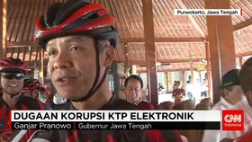 Ganjar Pranowo Bantah Terlibat Korupsi Proyek KTP Elektronik