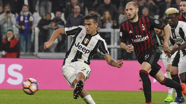 Dalam laga pekan ke-28 Serie A, AC Milan kehilangan pemain dan kebobolan gol yang membuatnya kalah dari Juventus di masa injury time babak kedua.