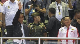 Jokowi Baru Sekali Absen dari Empat Final Piala Presiden