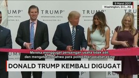 Trump Digugat Pesaing Bisnis