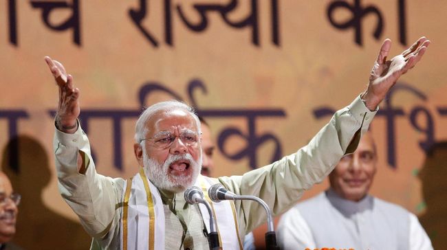 Pemilu Maraton India Berakhir, Modi Diprediksi Menang Kembali