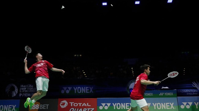 Kevin Sanjaya/Marcus Fernaldi Gideon bakal mendapatkan sambutan setibanya di Soekarno-Hatta pada Selasa (14/3).