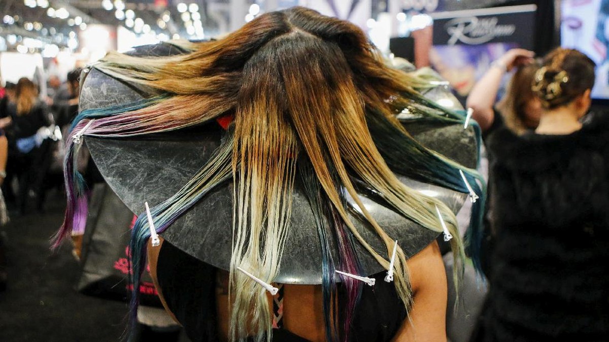 Warna-Warna Berani dan Gaya Rambut Terbaru Di IBS New York