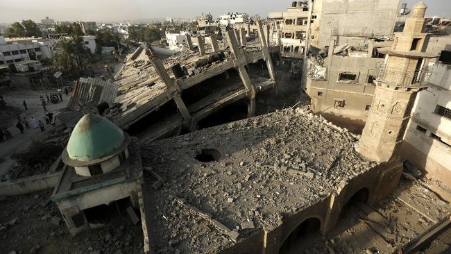 Konflik di Palestina membuat rusak situs bersejarah di sana. Saat ini, pemerintah Indonesia memberikan bantuan melalui pelatihan pengelolaan.