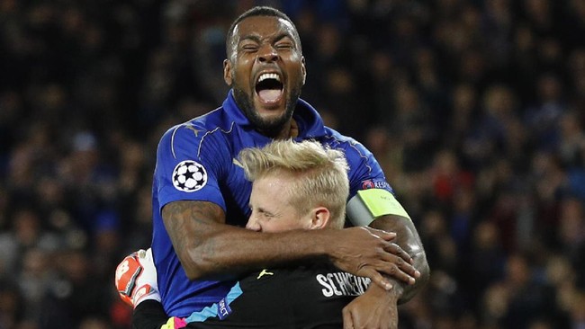 Wes Morgan jadi pemain Jamaika pertama yang mampu mencetak gol di ajang Liga Champions. Morgan mengaku gol itu berbau keberuntungan.